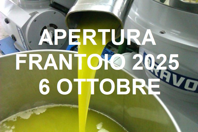 Apertura frantoio 2025